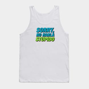 Stupido Tank Top